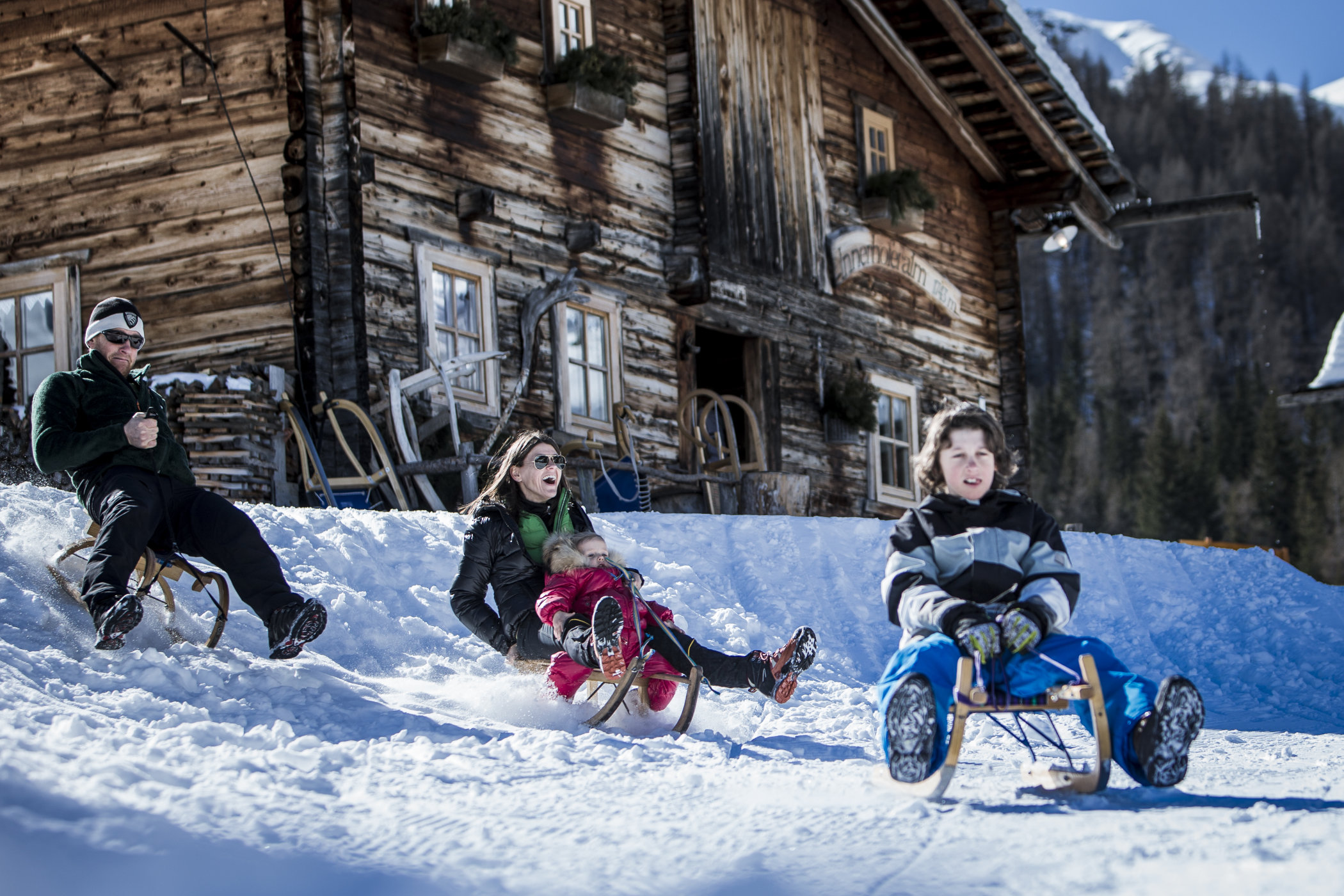 Rodelausflug nach Weißenbach