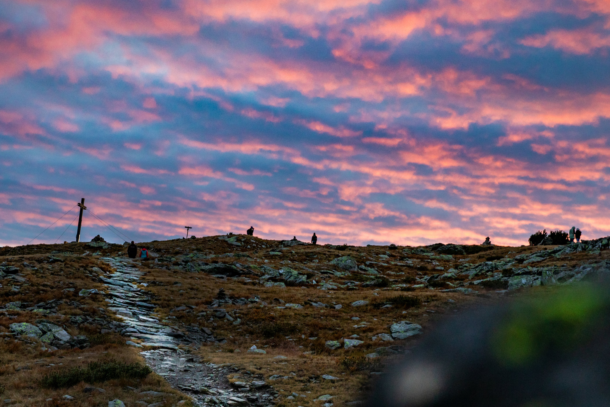Sonnenaufgang zum Speikboden