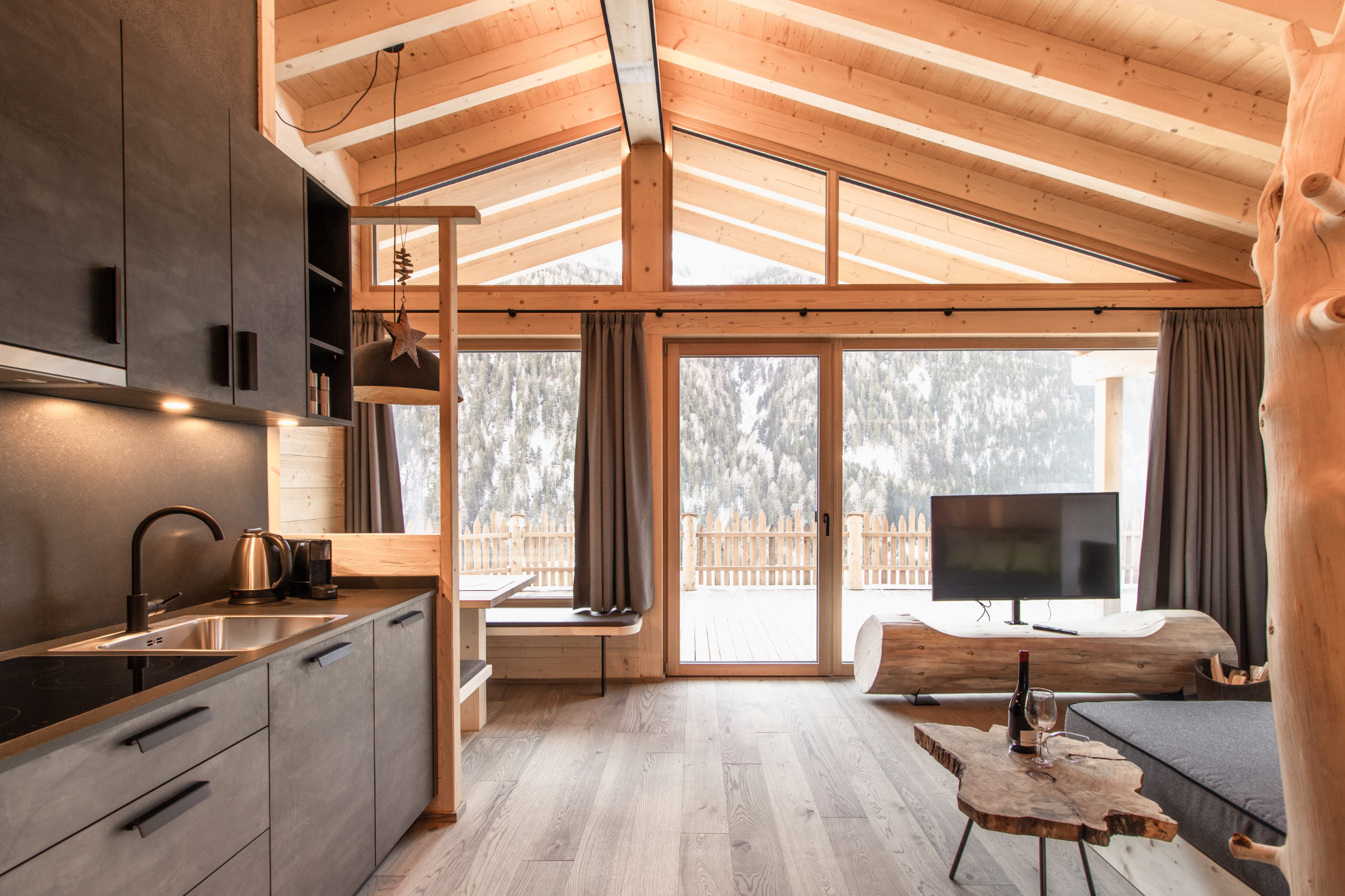 Chalet Suite Berg living room