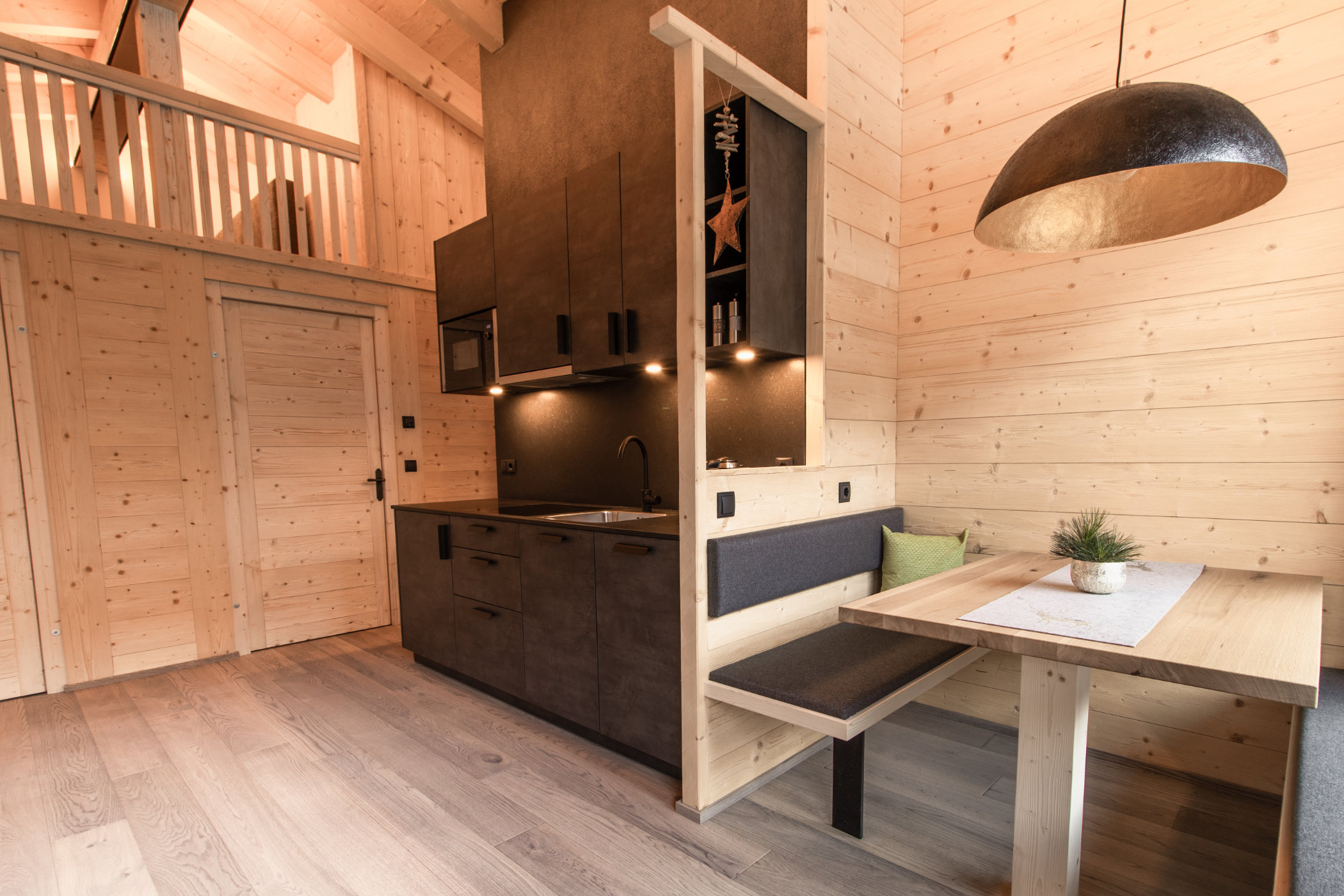 Chalet Suite Berg cucina