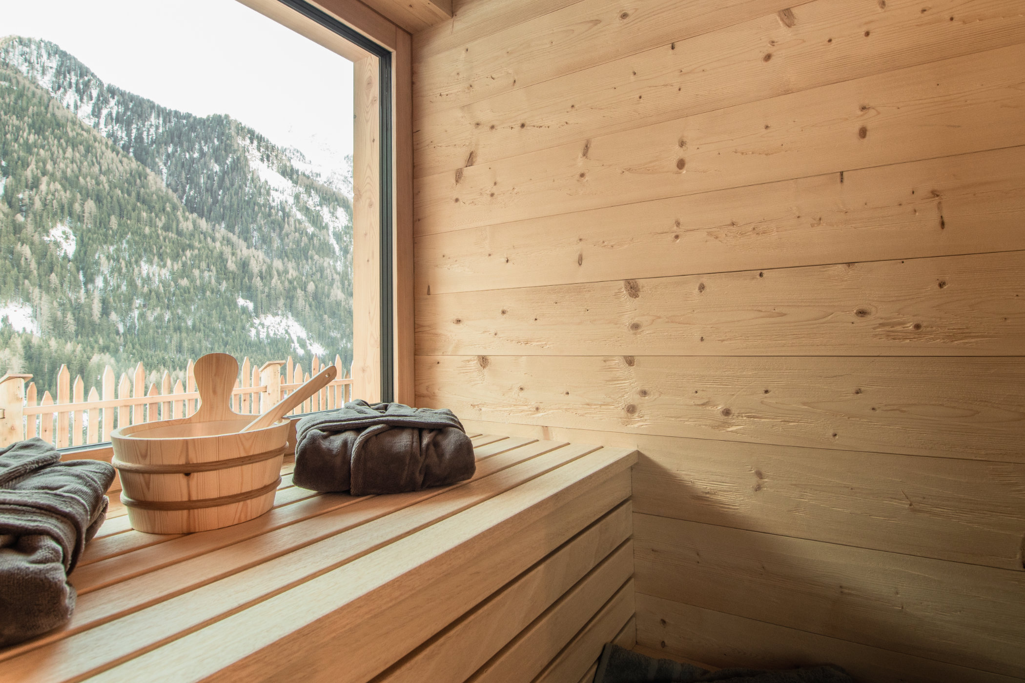 Chalet Suite Berg sauna