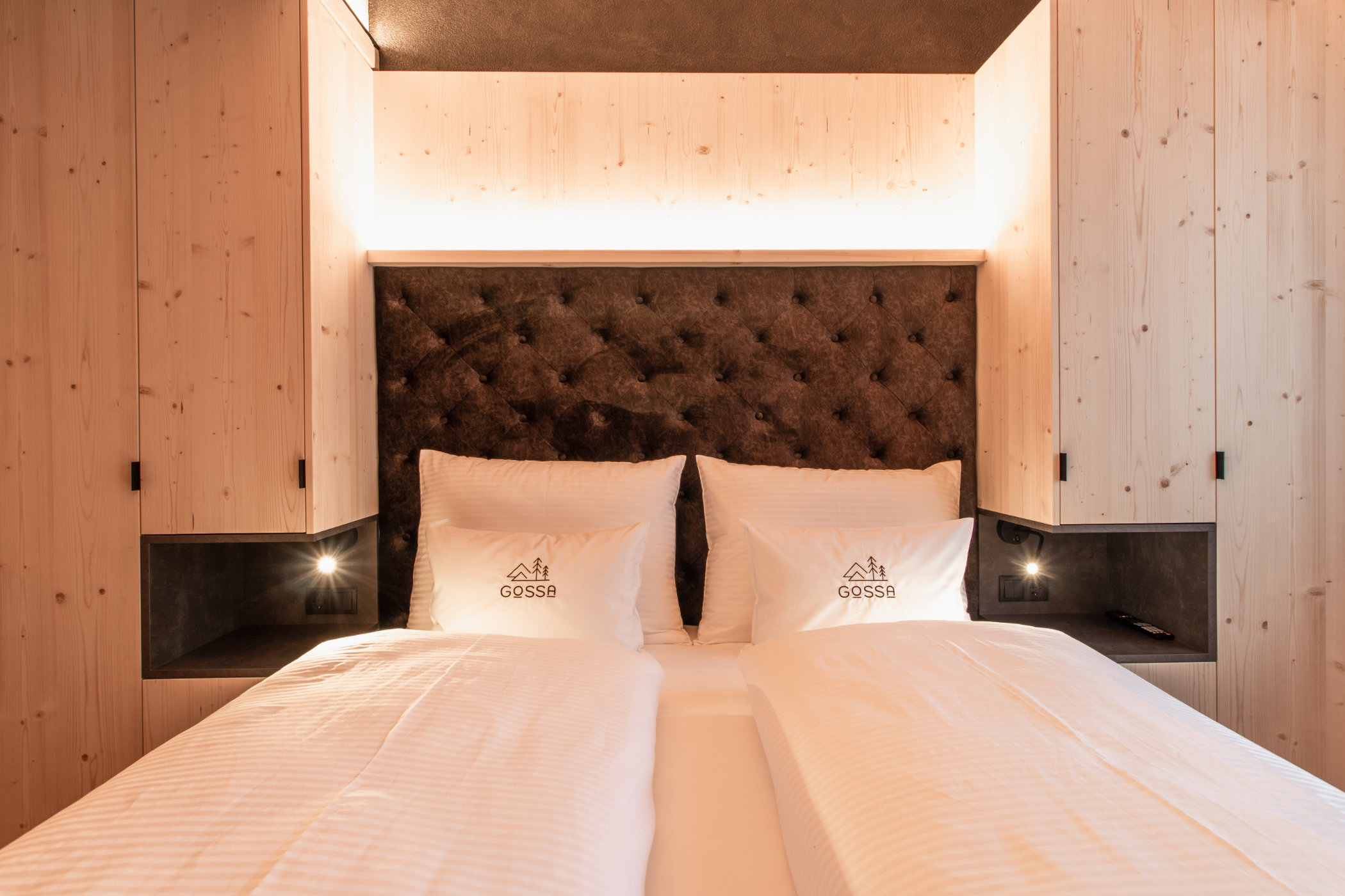 Chalet Suite Berg letto