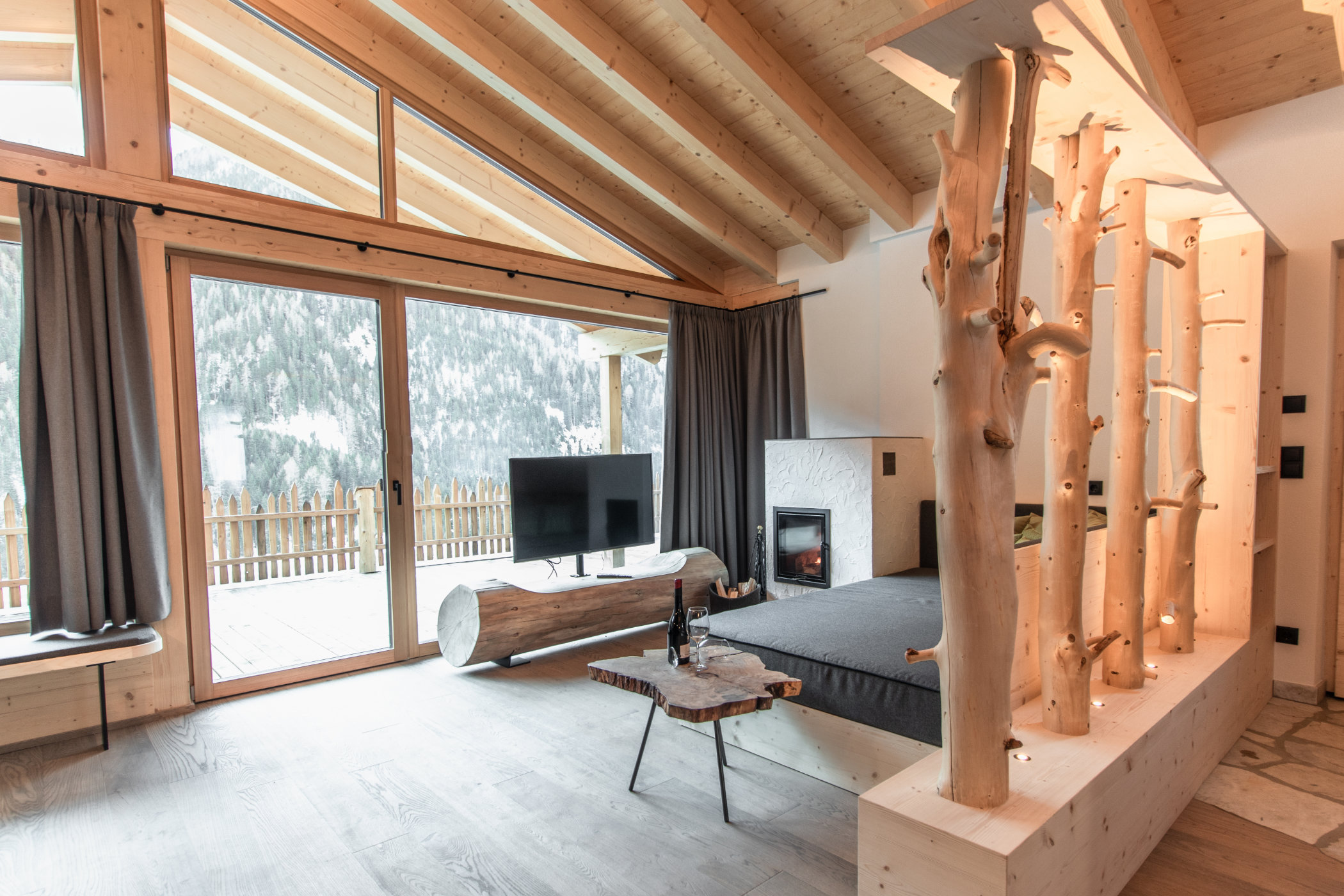 Chalet Suite Berg soggiorno