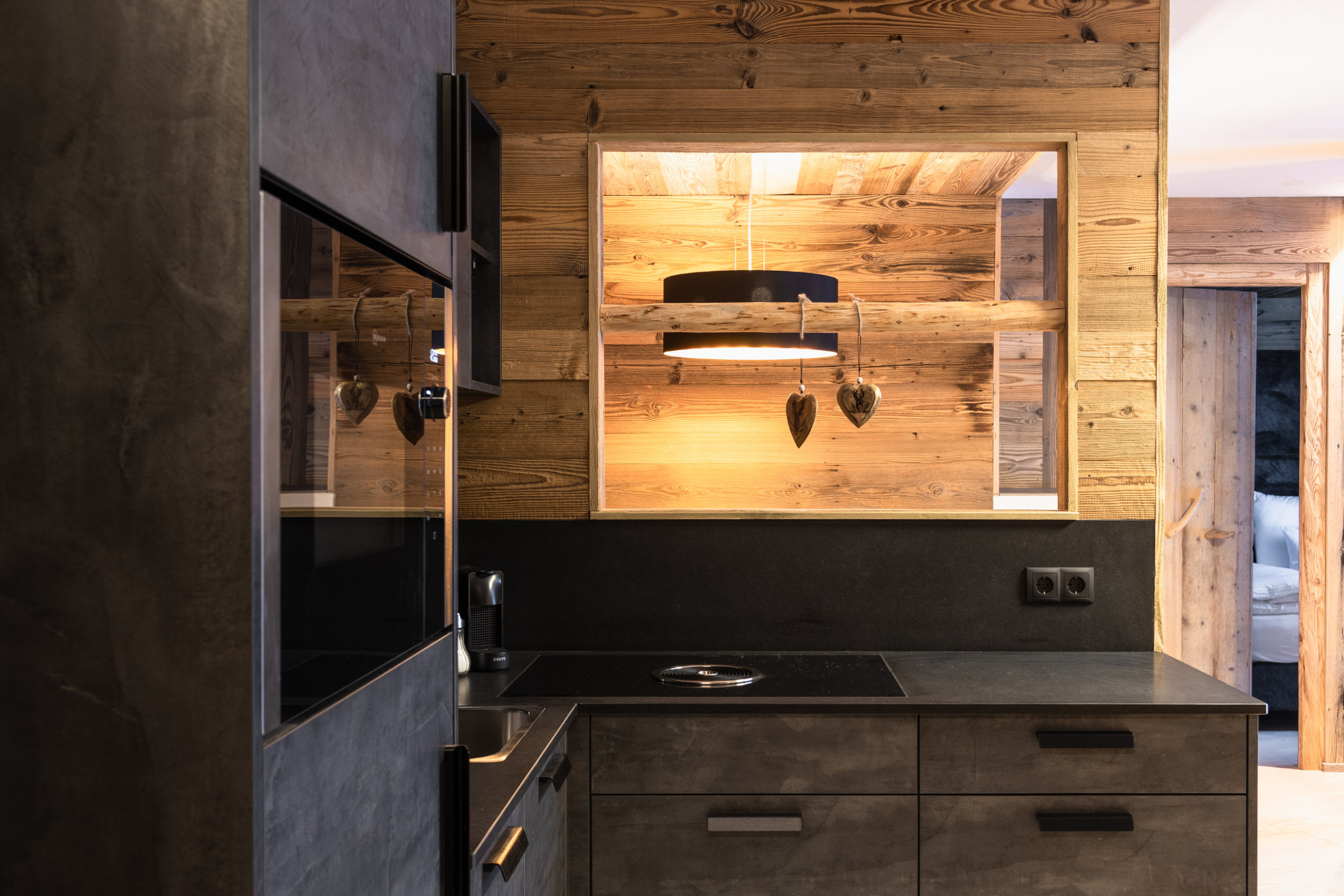 Chalet Suite Wald cucina