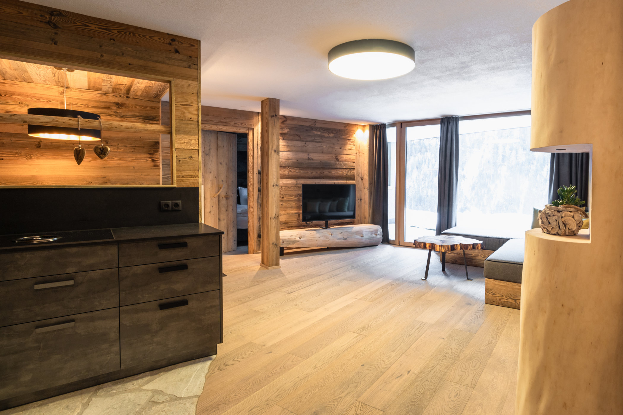 Chalet Suite Wald soggiorno