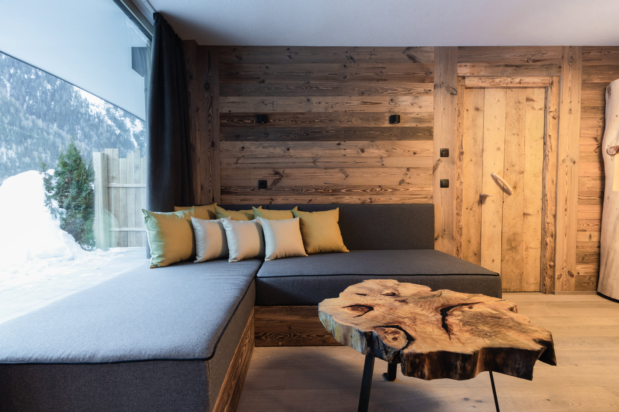 Chalet Suite Wald divano