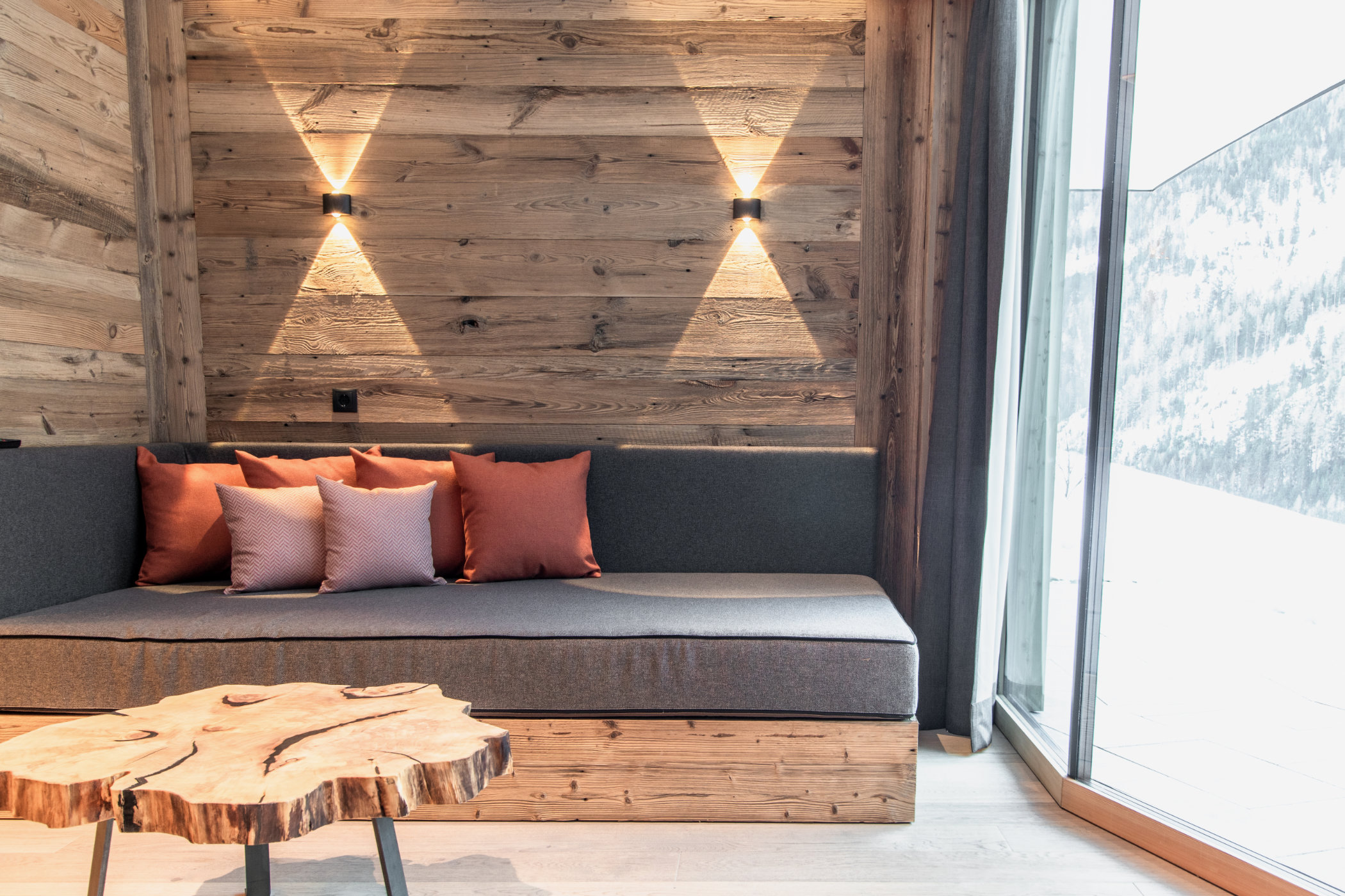 Chalet Suite Wasser divano